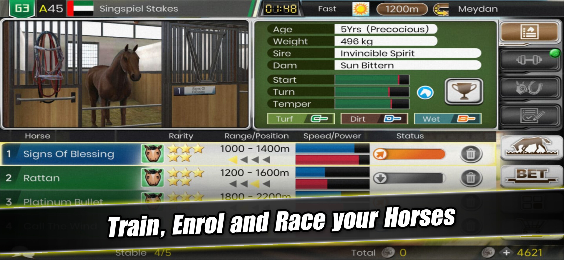 iHorse™ G1 Leading Sire Screenshot 3