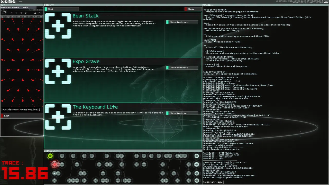 Hacknet - Labyrinths Screenshot 5
