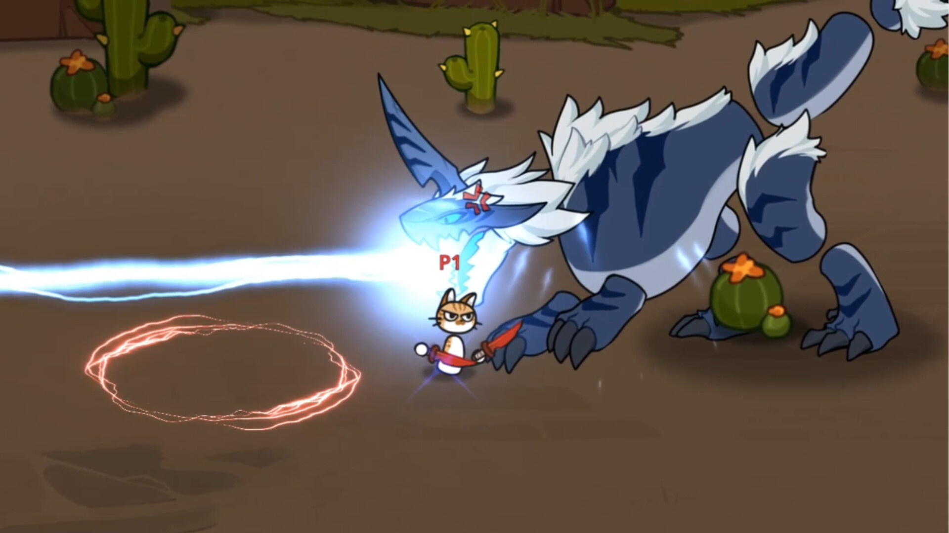 Cat Gladiator Screenshot 1