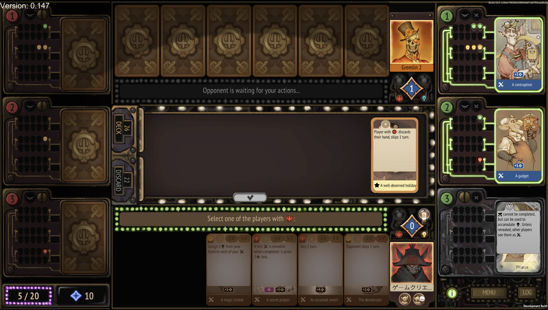 Gremlins, Inc. – Cards & Projects Screenshot 2