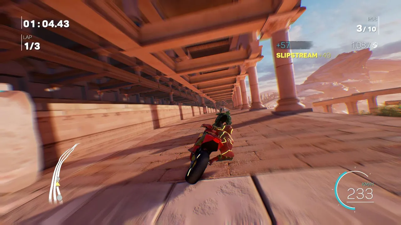 Moto Racer 4 - Antique Antics Screenshot 1