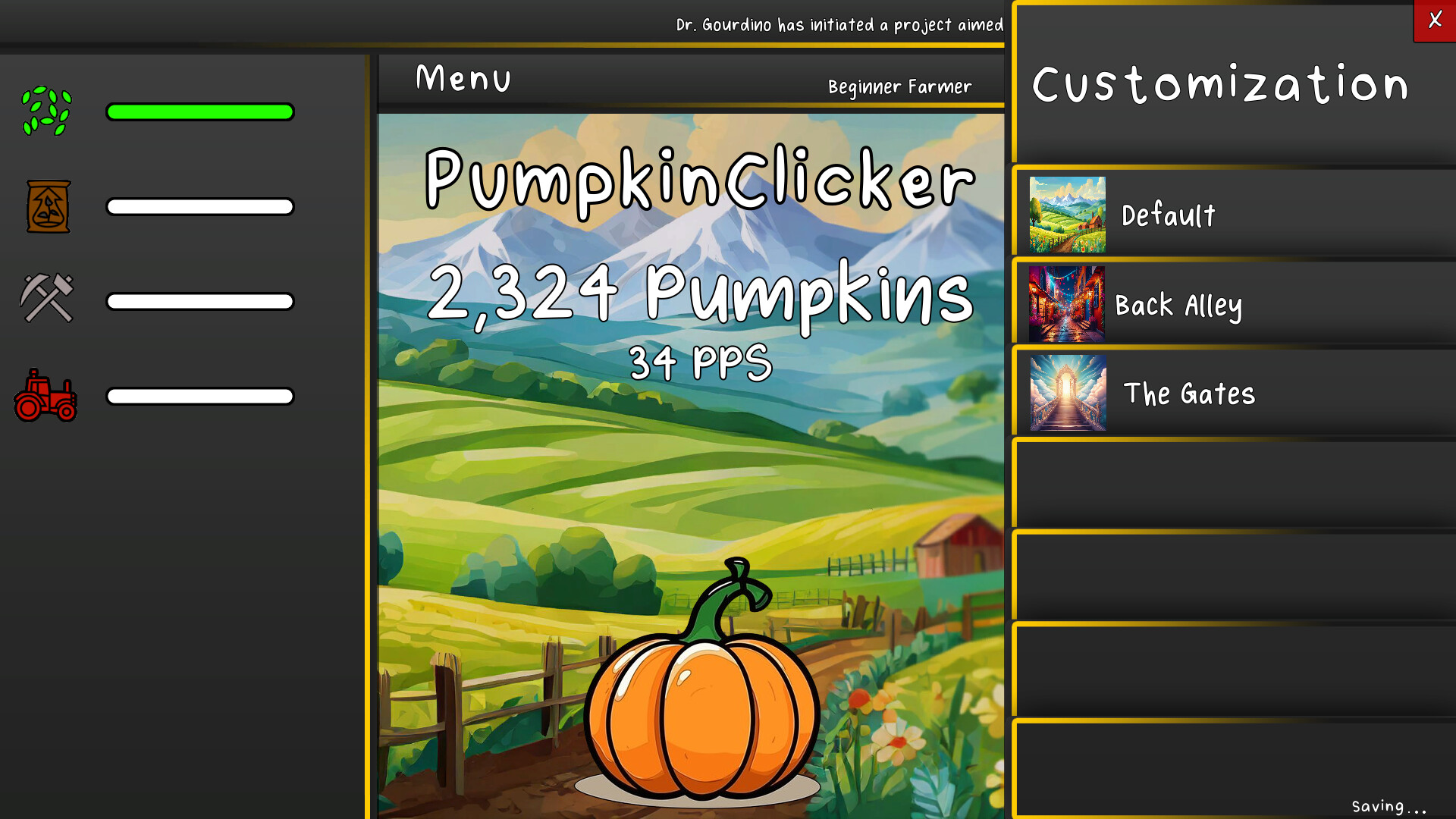 Pumpkin Clicker Screenshot 0