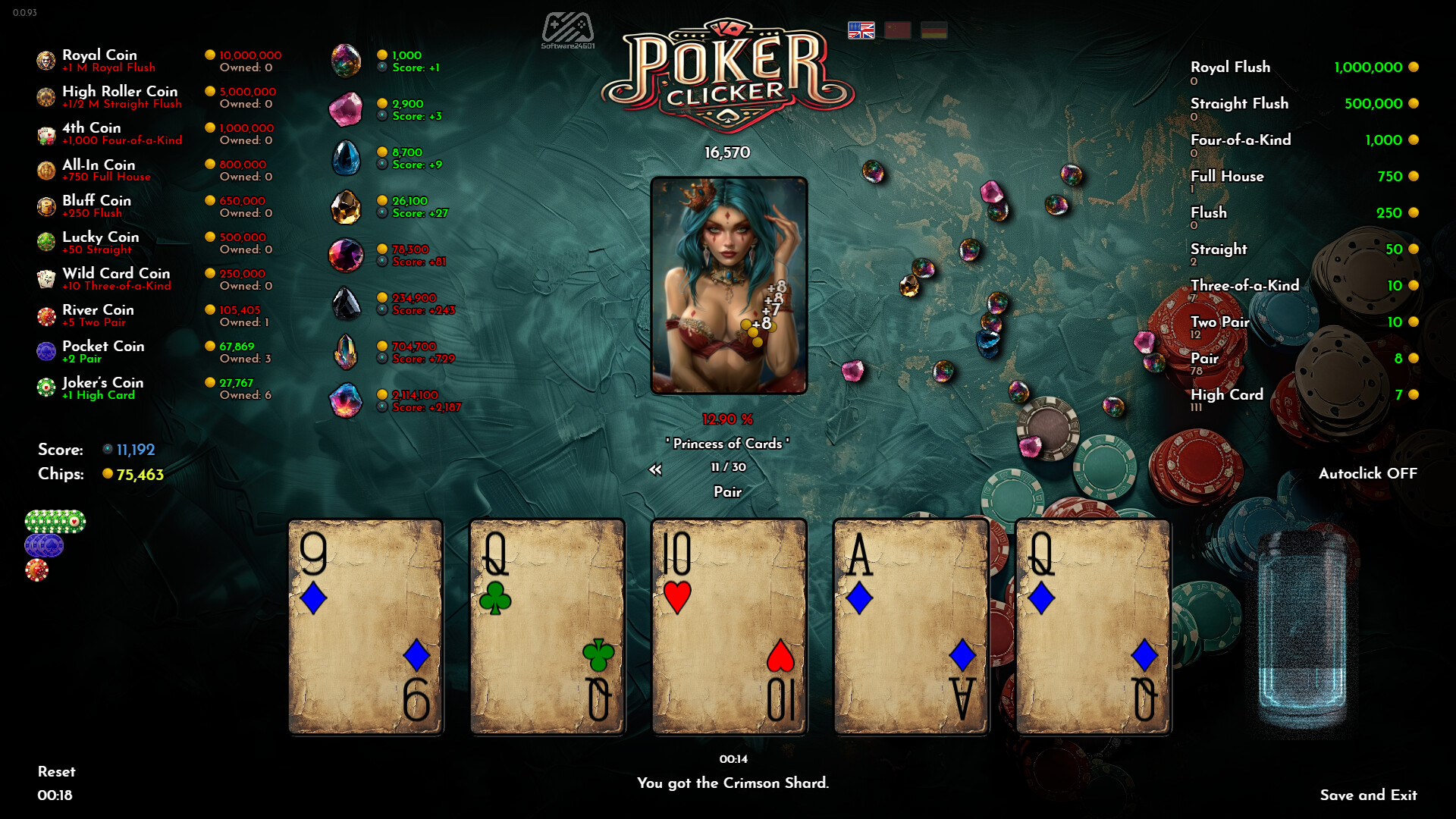 Poker Clicker Screenshot 3