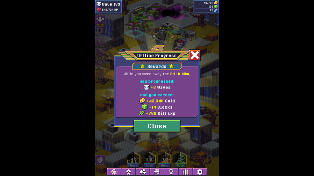 Idle TD: Heroes vs Zombies Screenshot 11