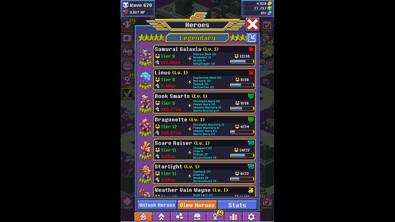 Idle TD: Heroes vs Zombies Screenshot 9