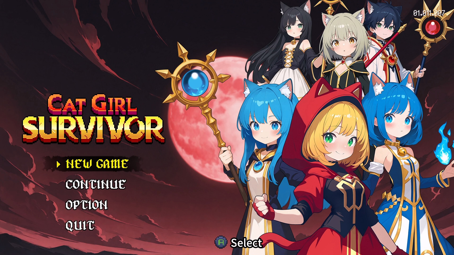 Cat Girl Survivor Screenshot 0