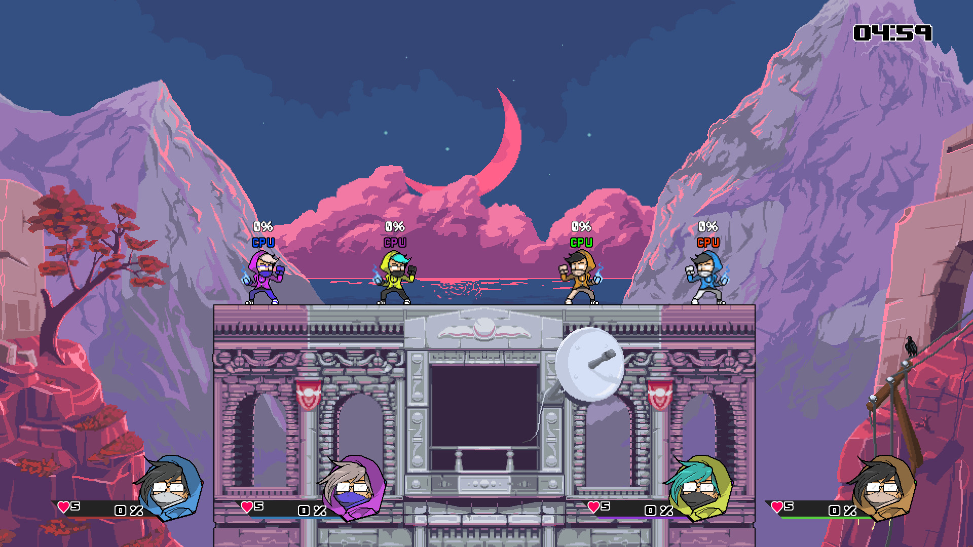 Super Powered Battle Friends Screenshot 1