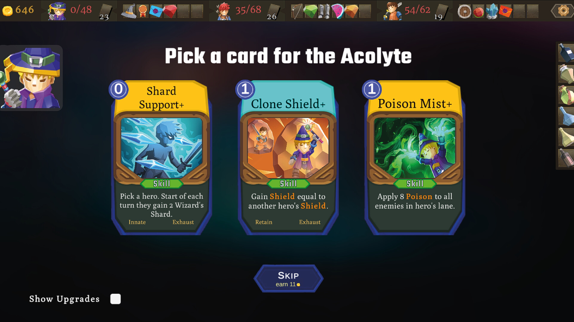 Ragtag Heroes : CO-OP Deckbuilder Screenshot 4