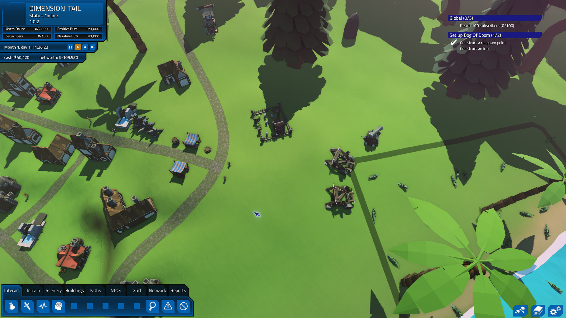 MMORPG Tycoon 2 Screenshot 1