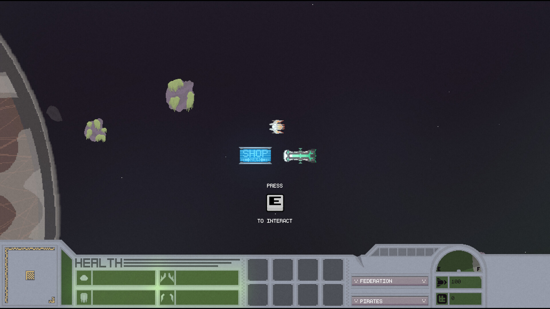 Space Game Screenshot 1