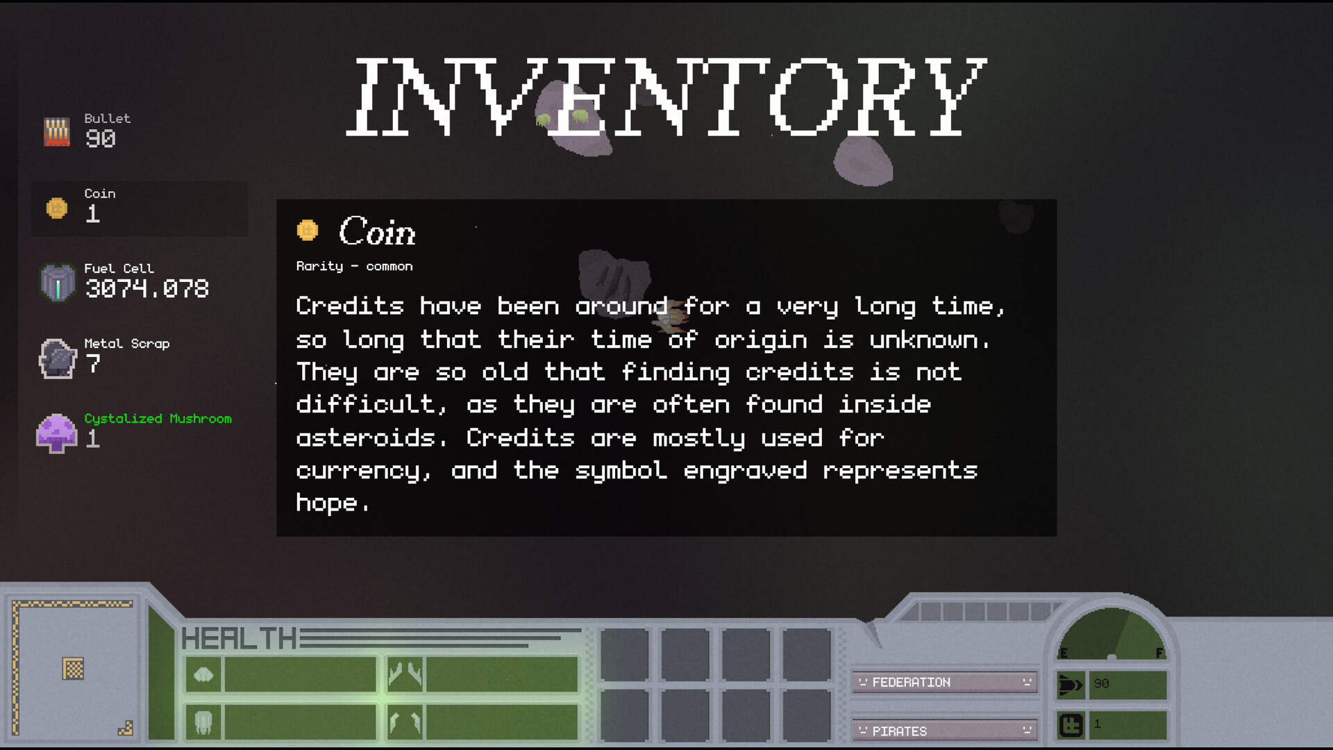 Space Game Screenshot 2