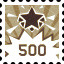Realistic 500 icon