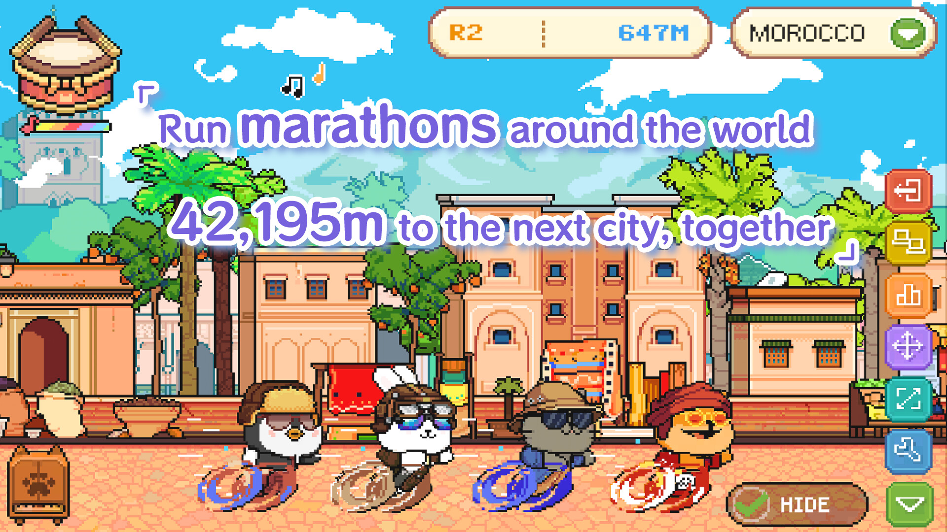 Beat Paws Odyssey Screenshot 0