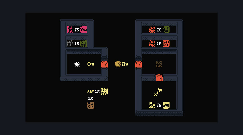 Baba Is You Screenshot 1