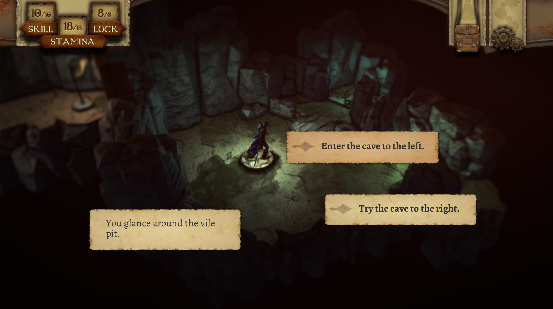 The Warlock of Firetop Mountain Screenshot 2