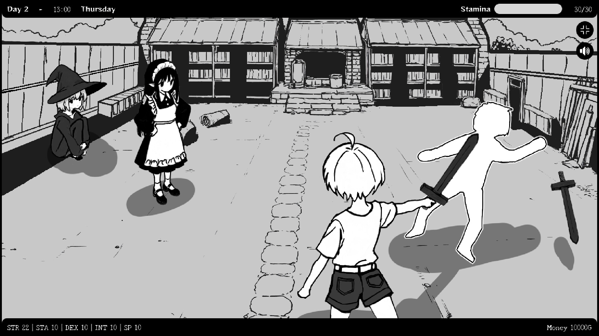 Flirting With Girls in Fantasy World Screenshot 1