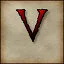 V icon