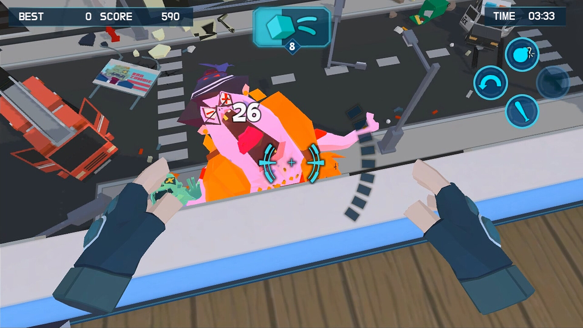 ThrowAnything: Zombie Invaders Screenshot 6