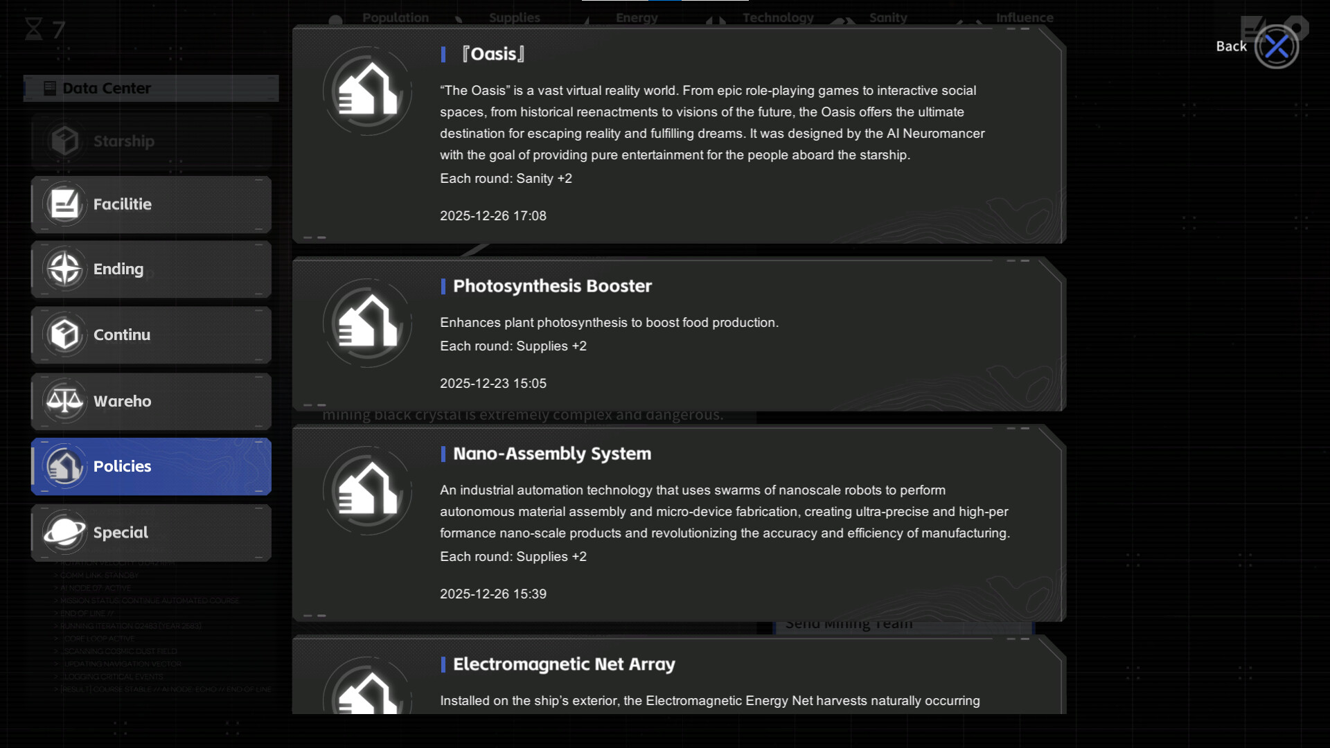 Deep Space Exodus Screenshot 6