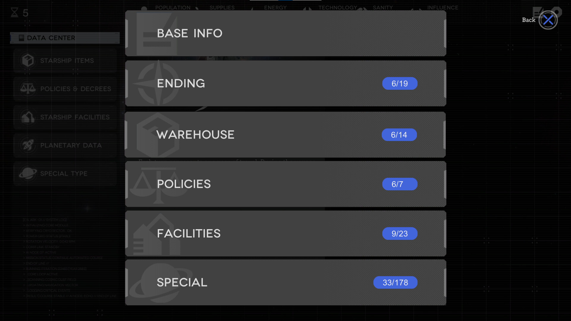 Deep Space Exodus Screenshot 4