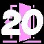 Passed 20 levels icon