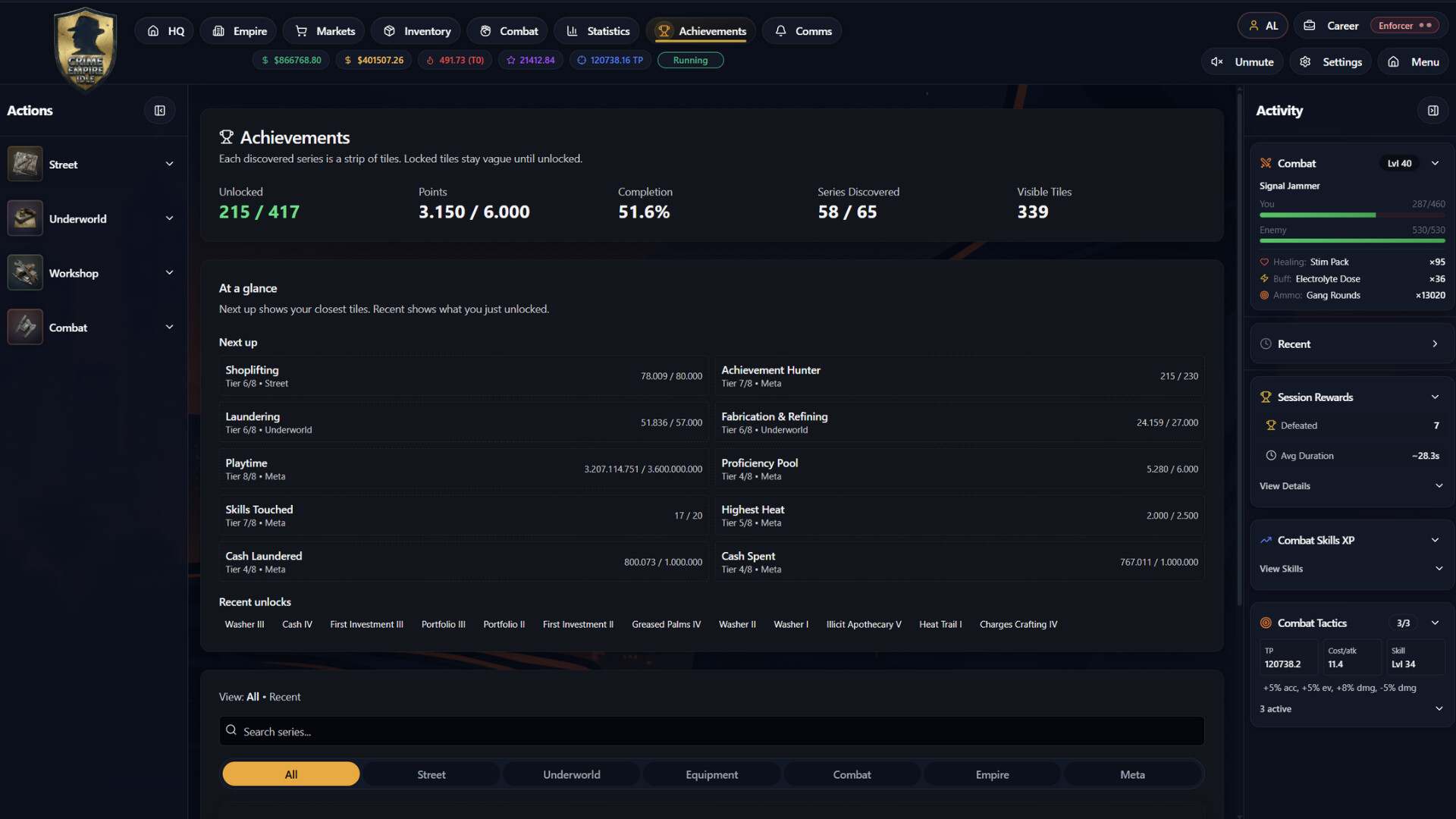 Crime Empire Idle Screenshot 12