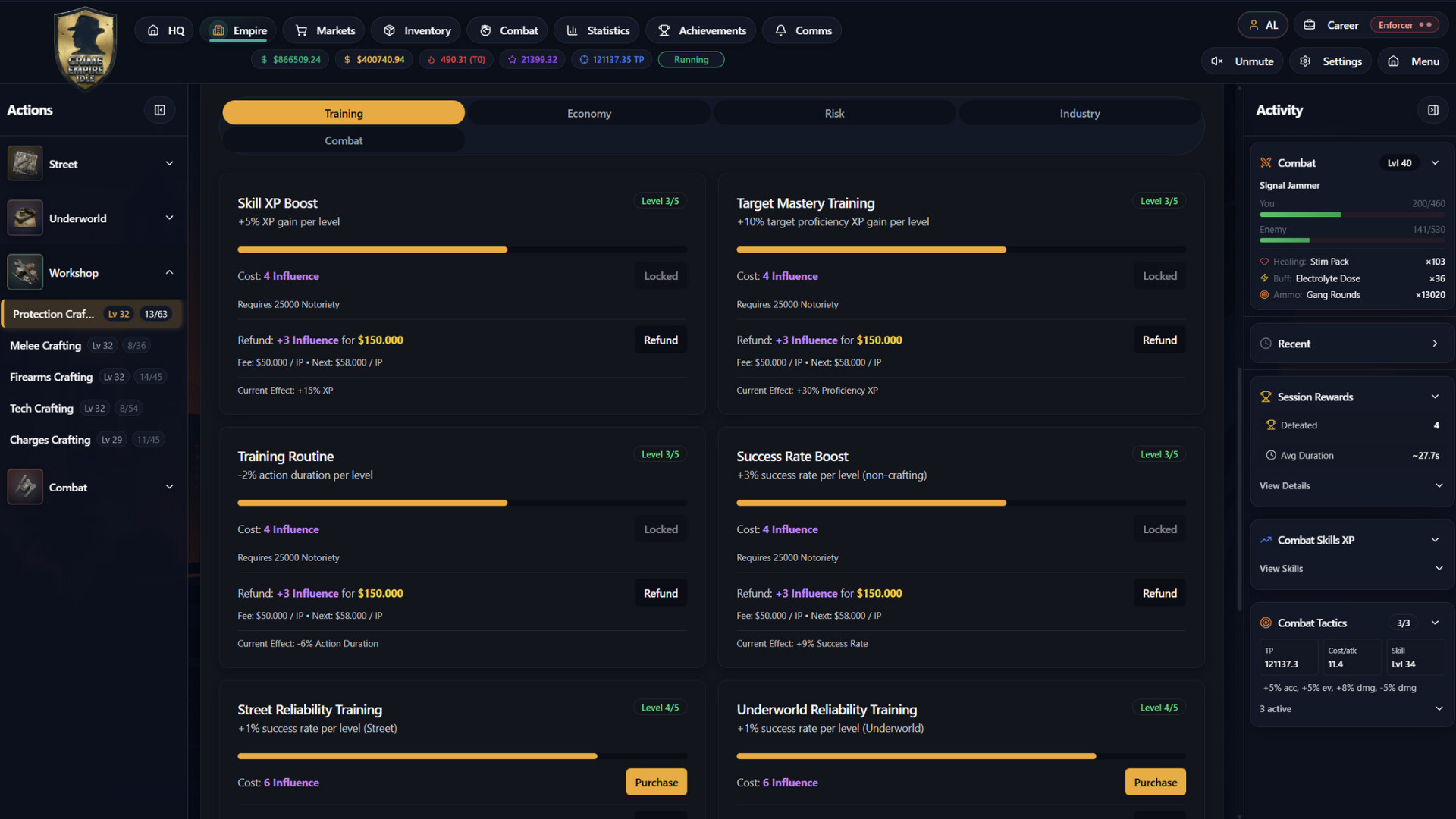 Crime Empire Idle Screenshot 10