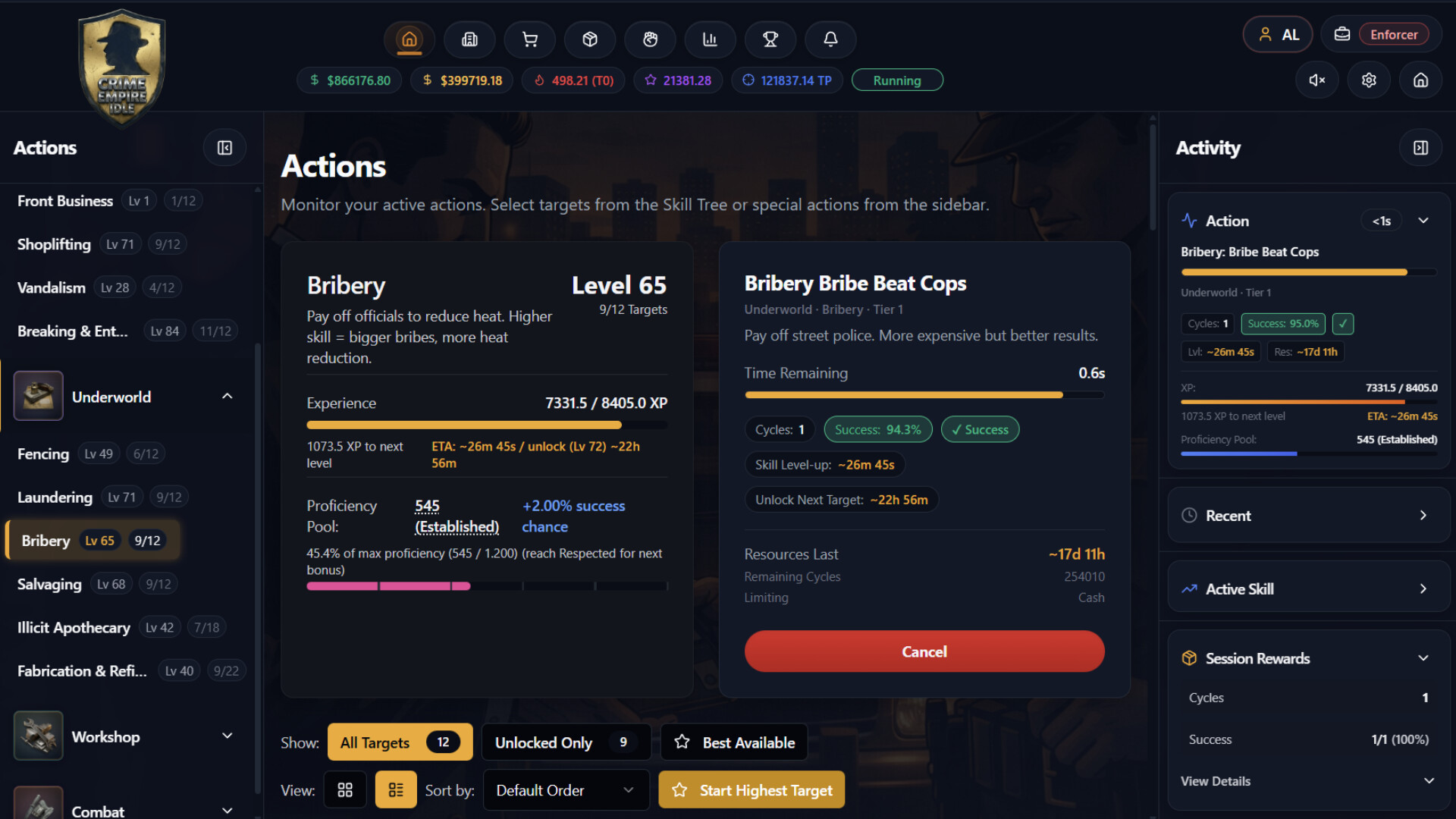 Crime Empire Idle Screenshot 3