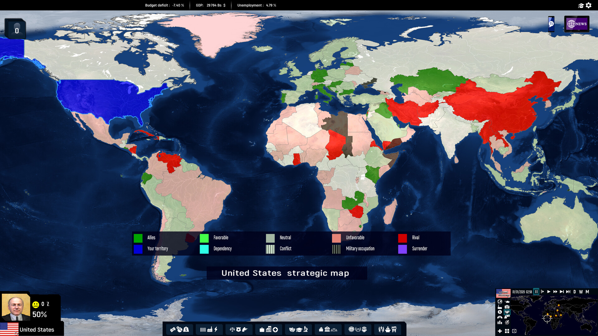 Geo-Political Simulator 2026 Edition Screenshot 5