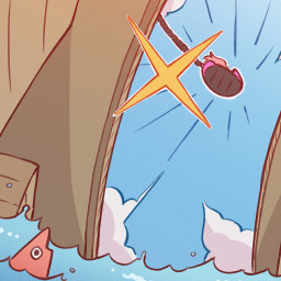 I'll smash them all, like a bumper car icon