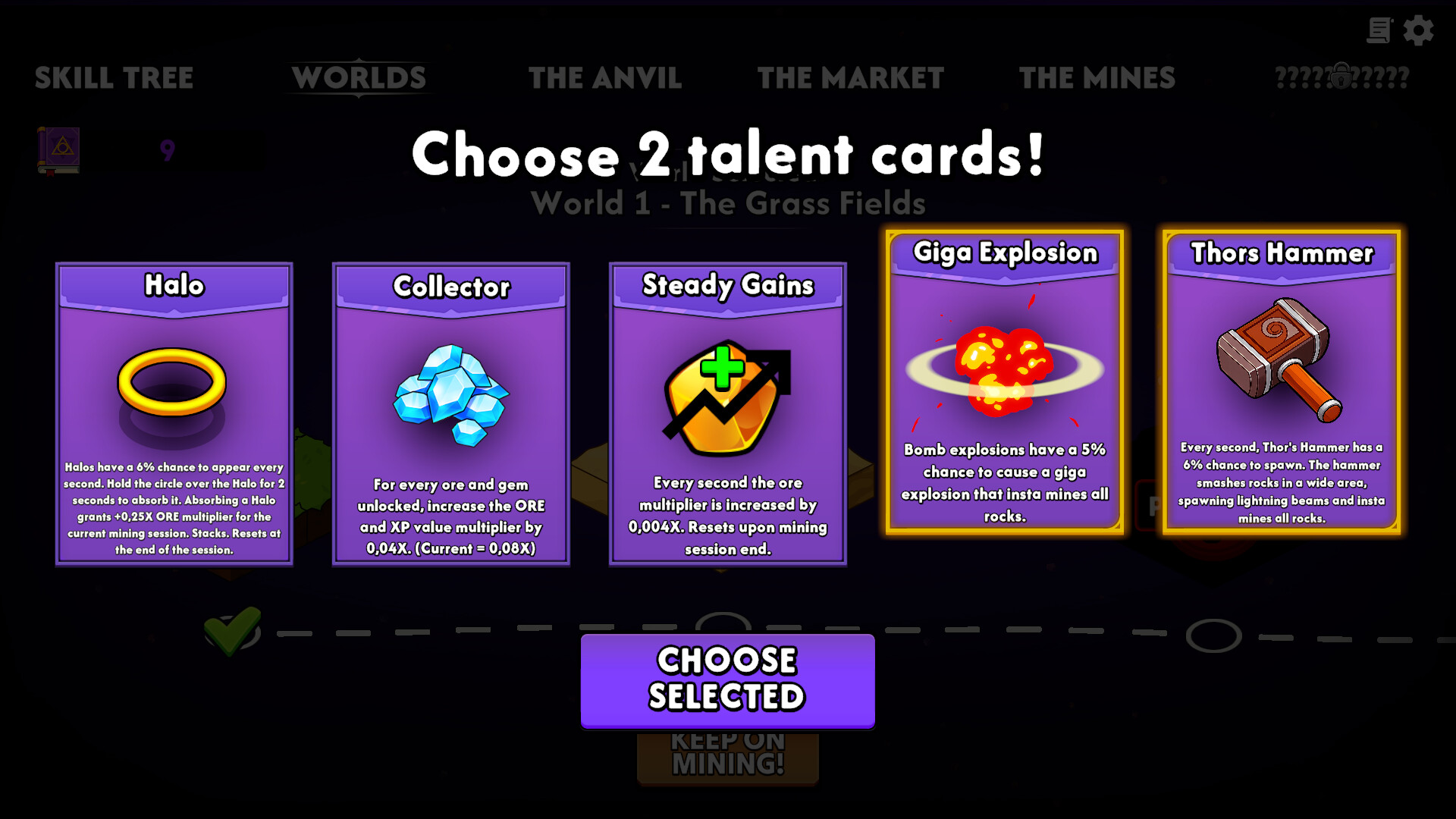 Keep on Mining! - Worlds Screenshot 3