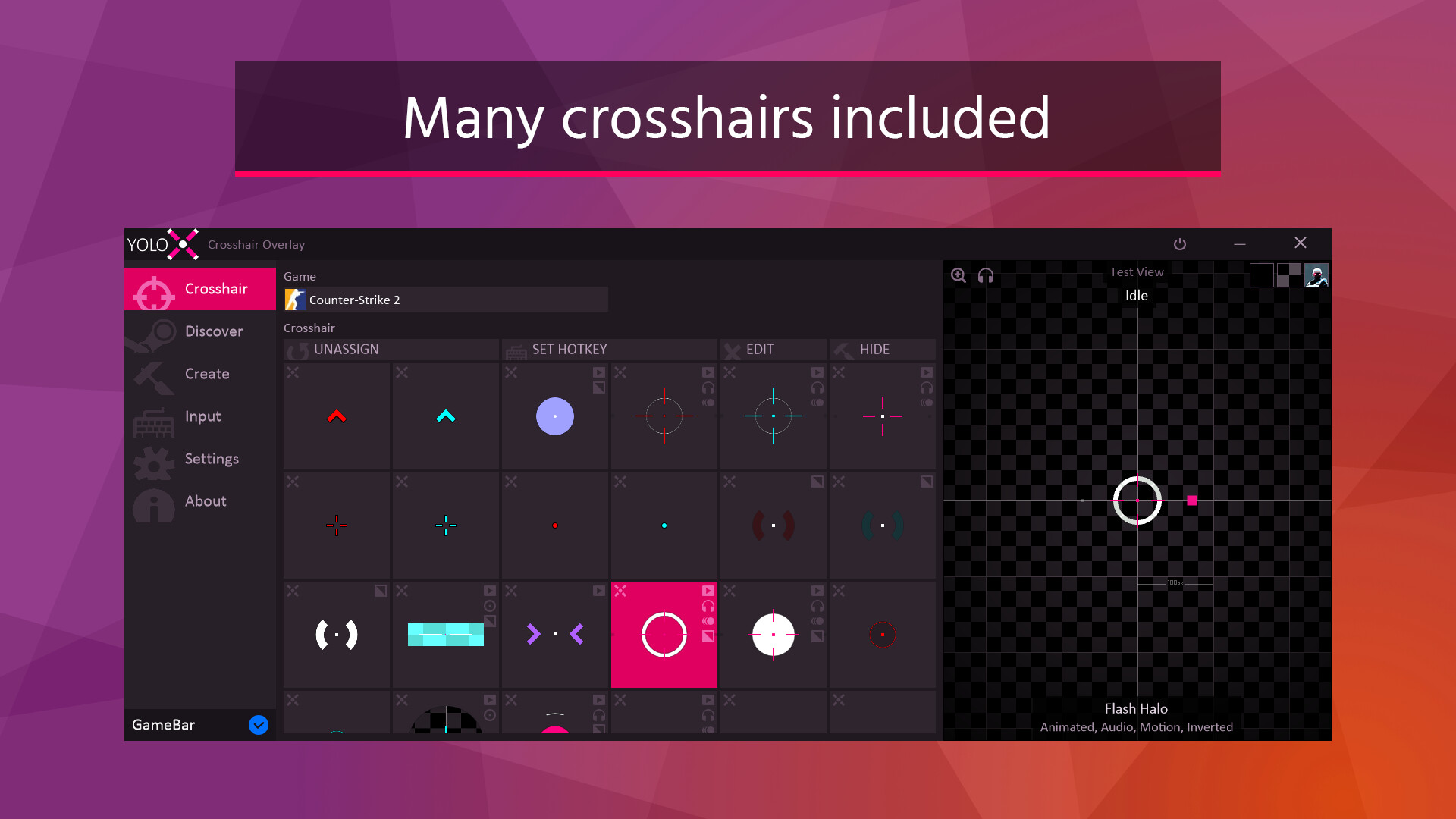 YoloX - Crosshair Overlay Screenshot 0
