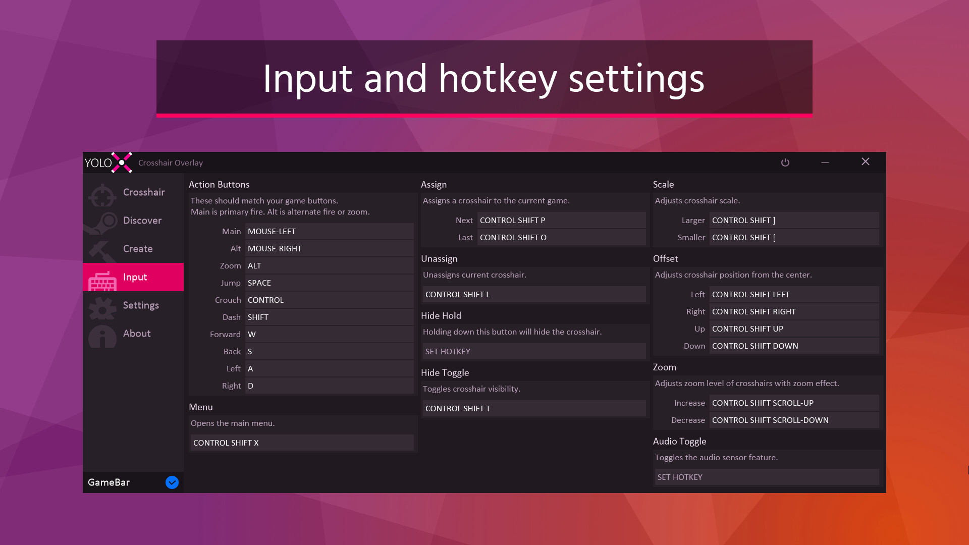 YoloX - Crosshair Overlay Screenshot 3