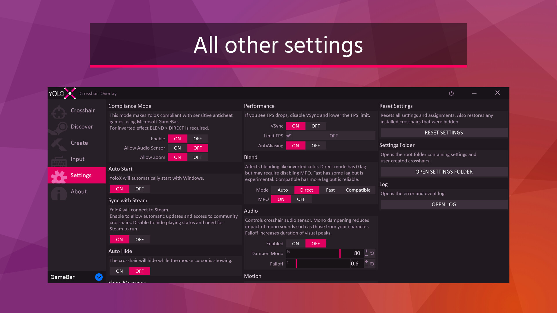 YoloX - Crosshair Overlay Screenshot 4