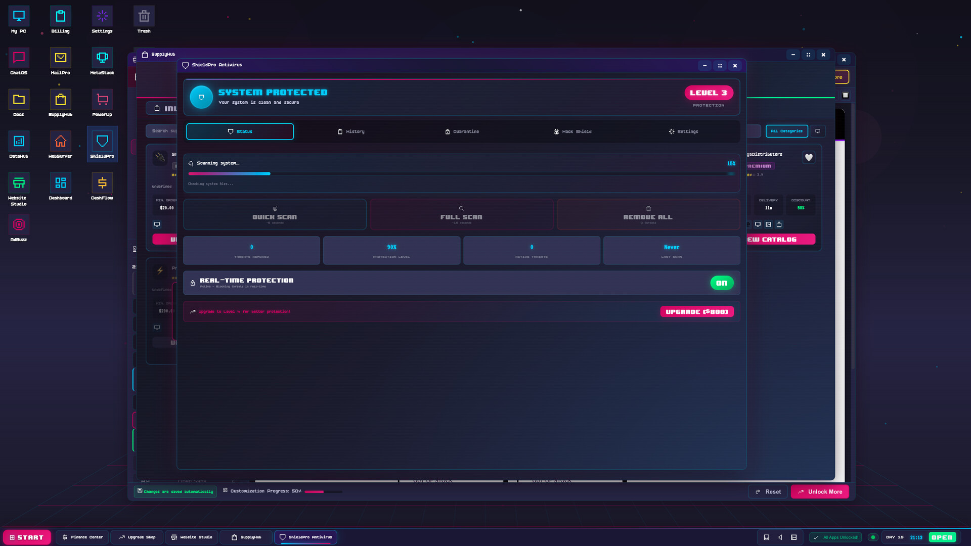 Cart Panic! OS - E-Commerce Tycoon Screenshot 12