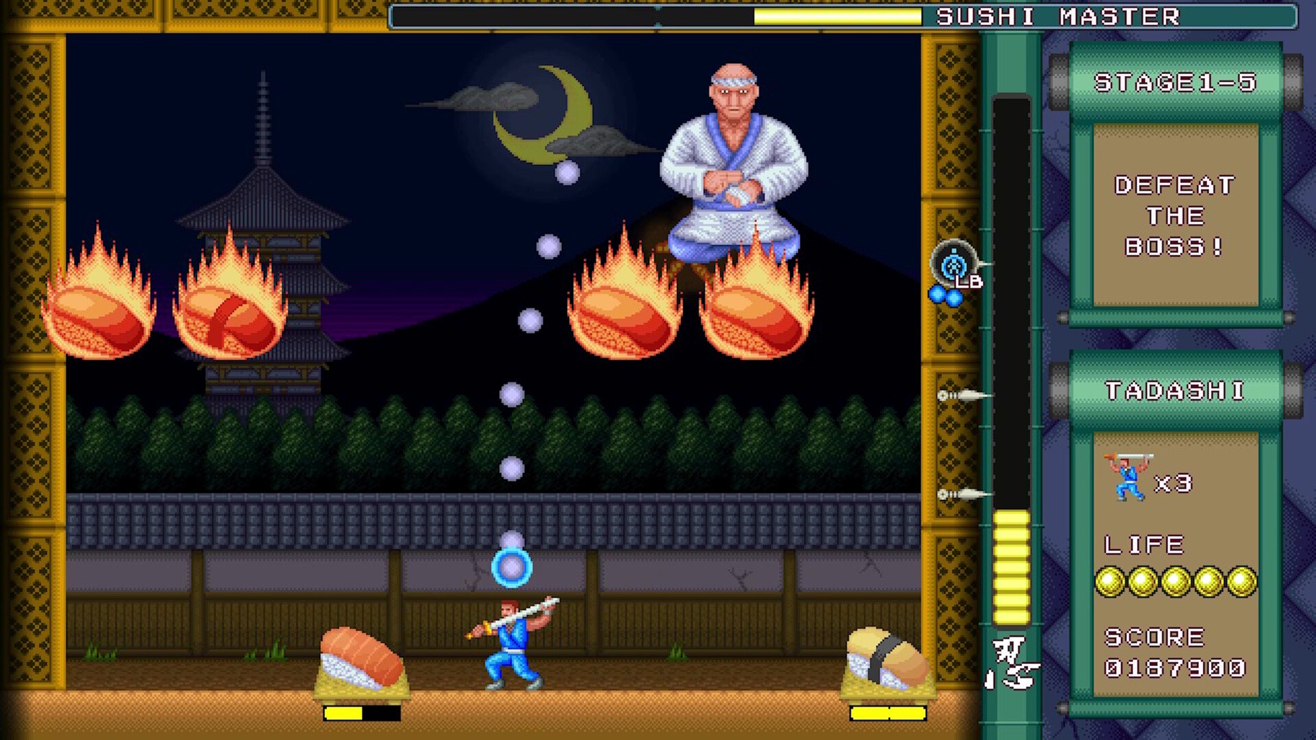Super Shadow Break : Showdown! NINJA VS The Three KAIJUs Screenshot 3