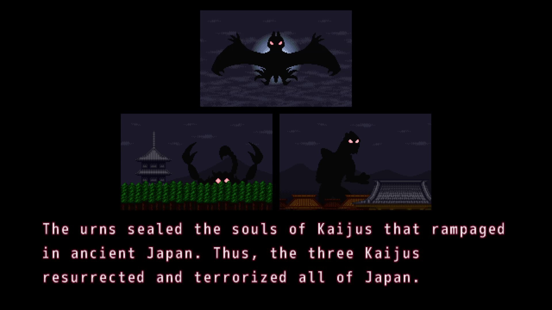 Super Shadow Break : Showdown! NINJA VS The Three KAIJUs Screenshot 0