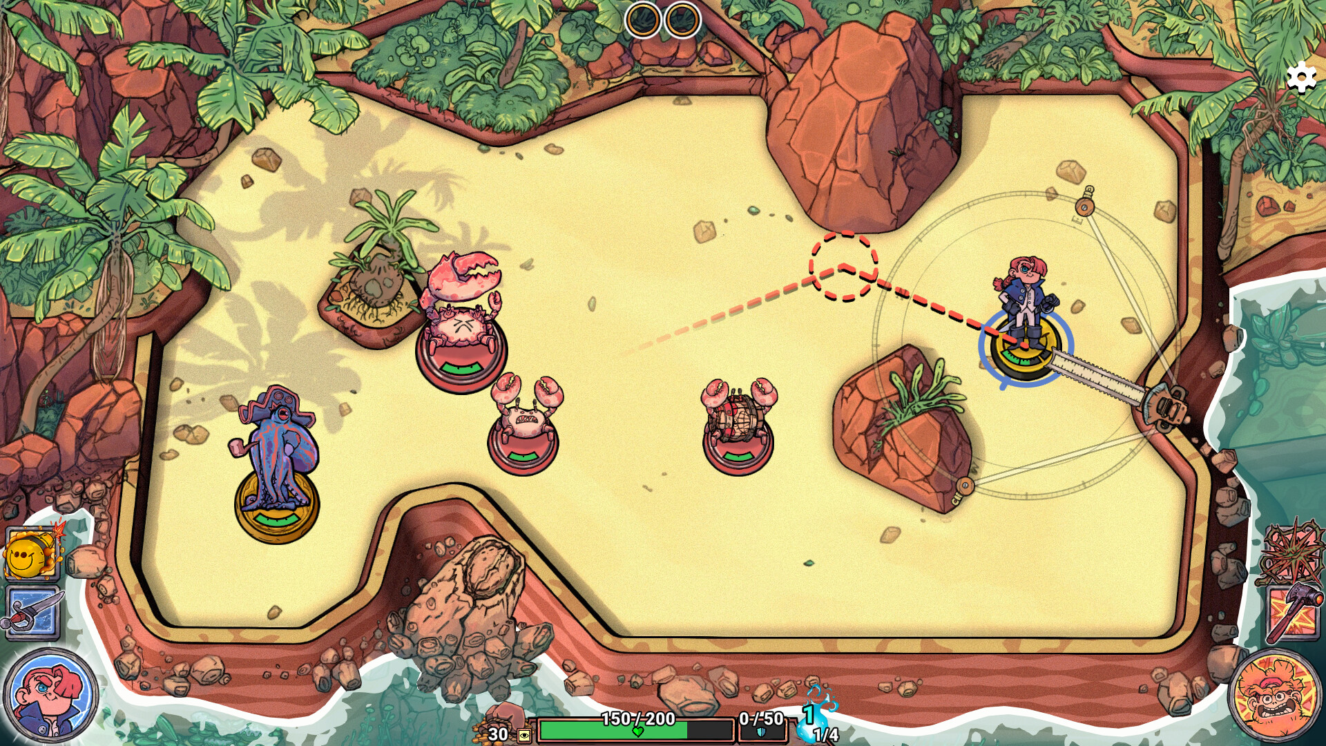 Flick Shot Rogues Screenshot 0