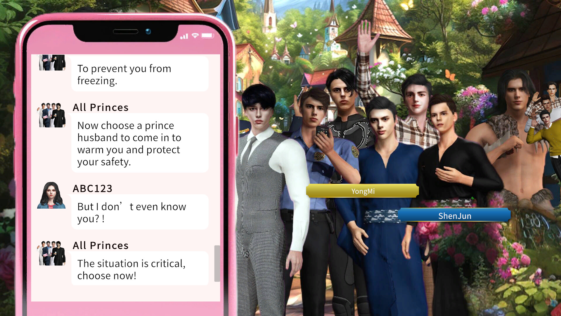 1000 Princes: Born to Love You Screenshot 4