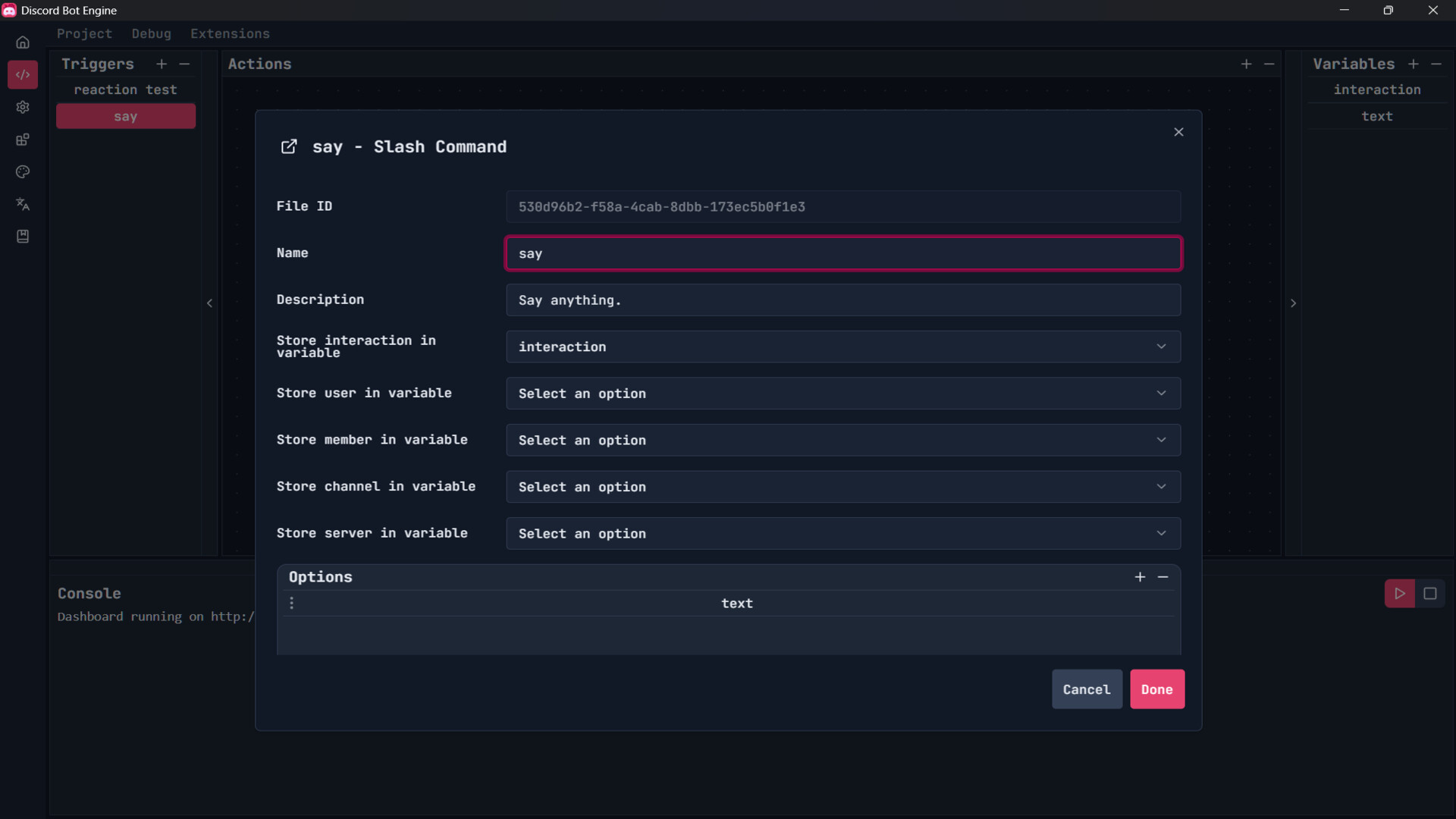 Discord Bot Engine Screenshot 3