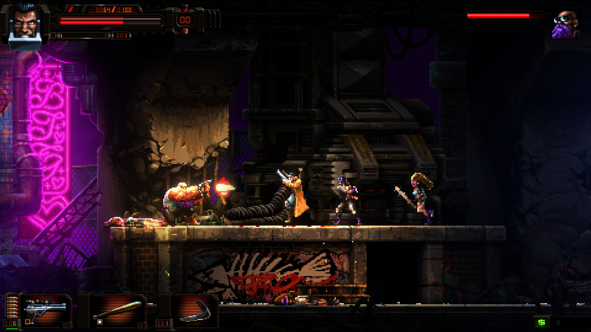 HUNTDOWN: OVERTIME Screenshot 1