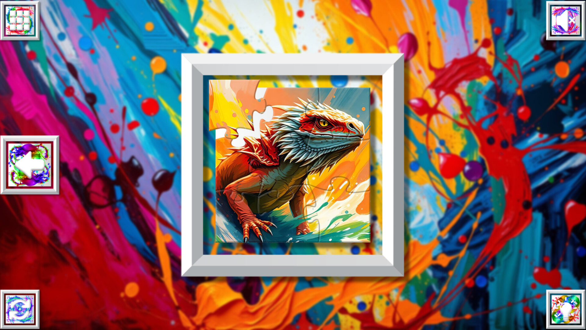 Color Splash: Reptiles Screenshot 1