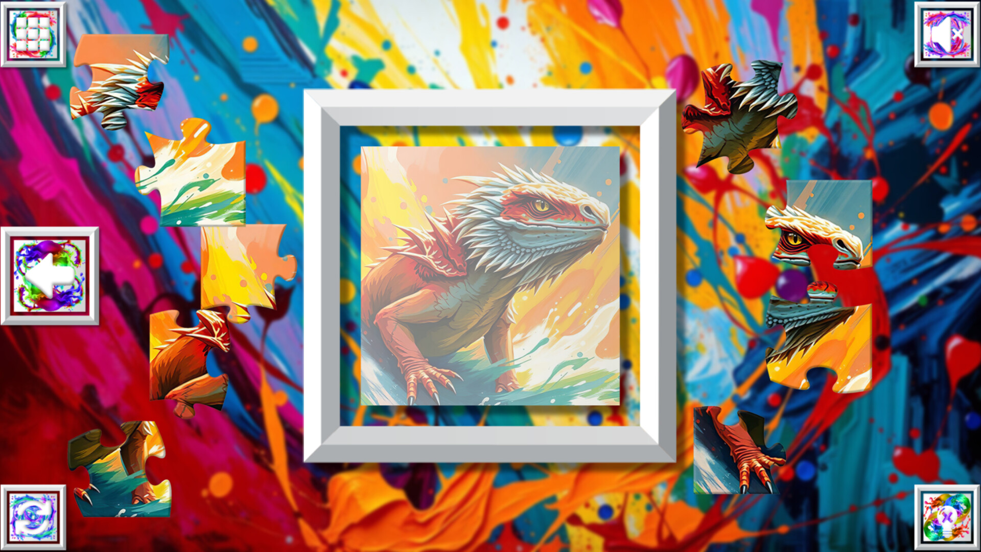 Color Splash: Reptiles Screenshot 0