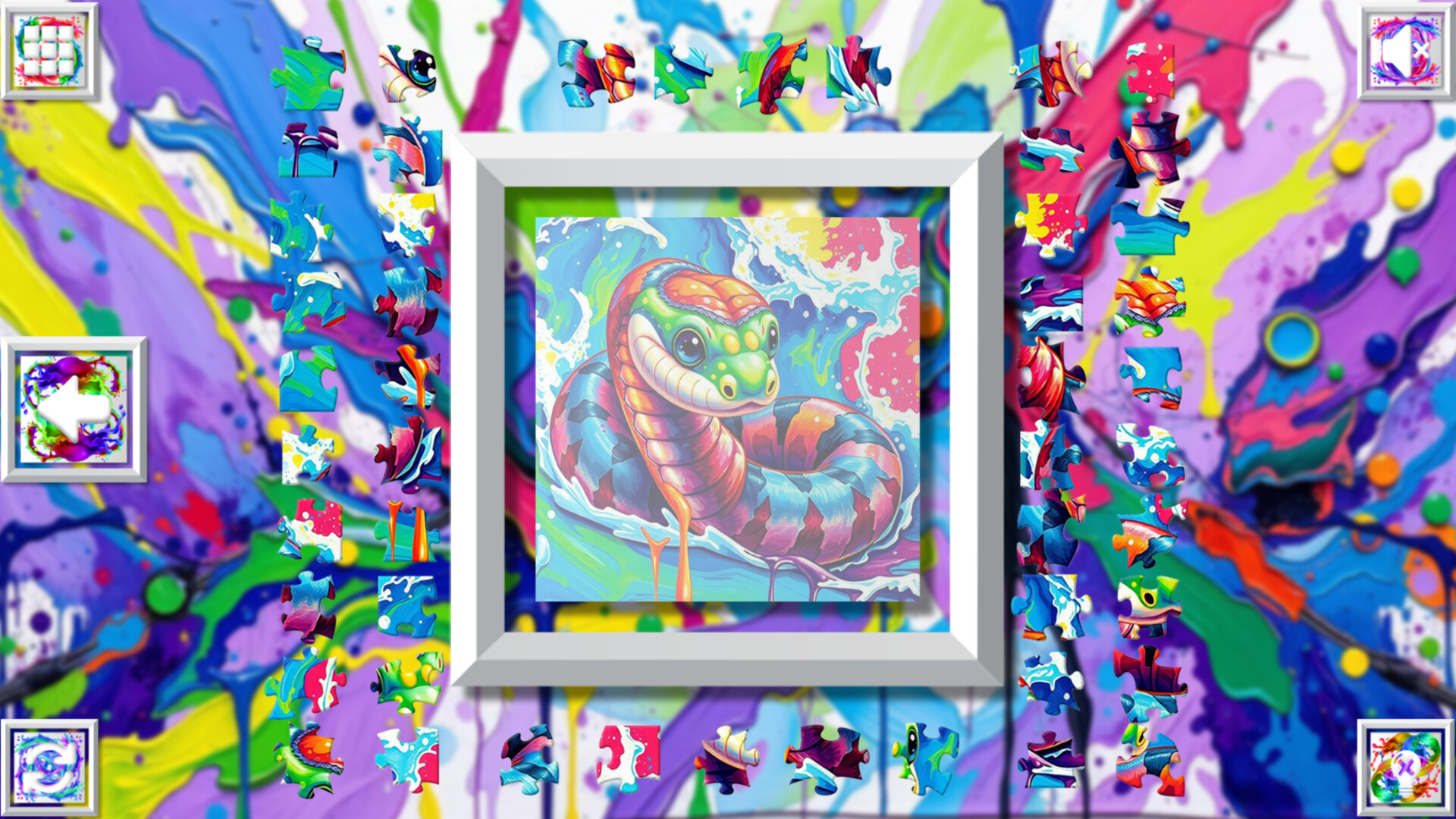 Color Splash: Reptiles Screenshot 4