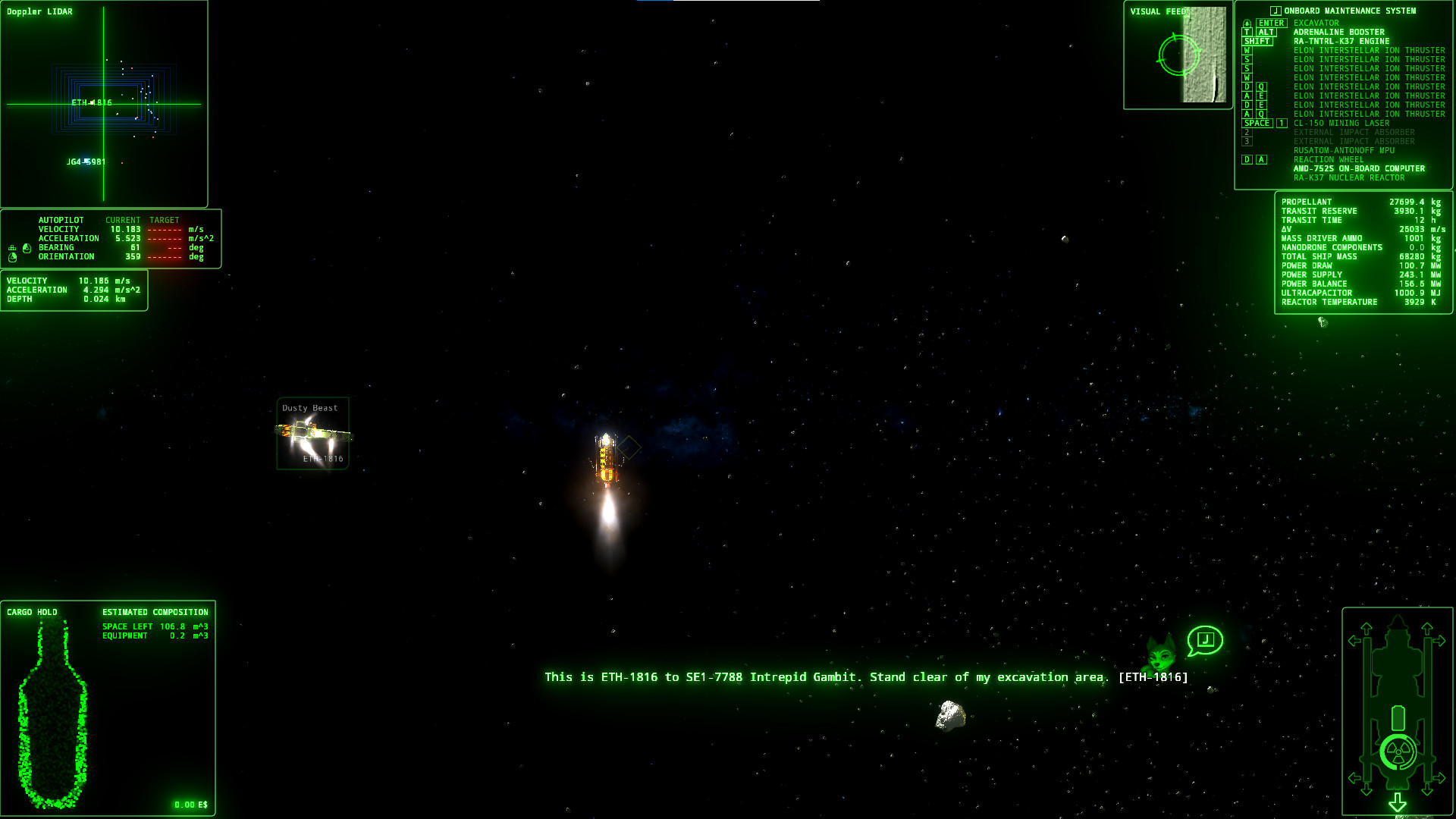 ΔV: Rings of Saturn - Anthropogenesis Screenshot 1