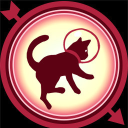 Kats always land on their feet icon