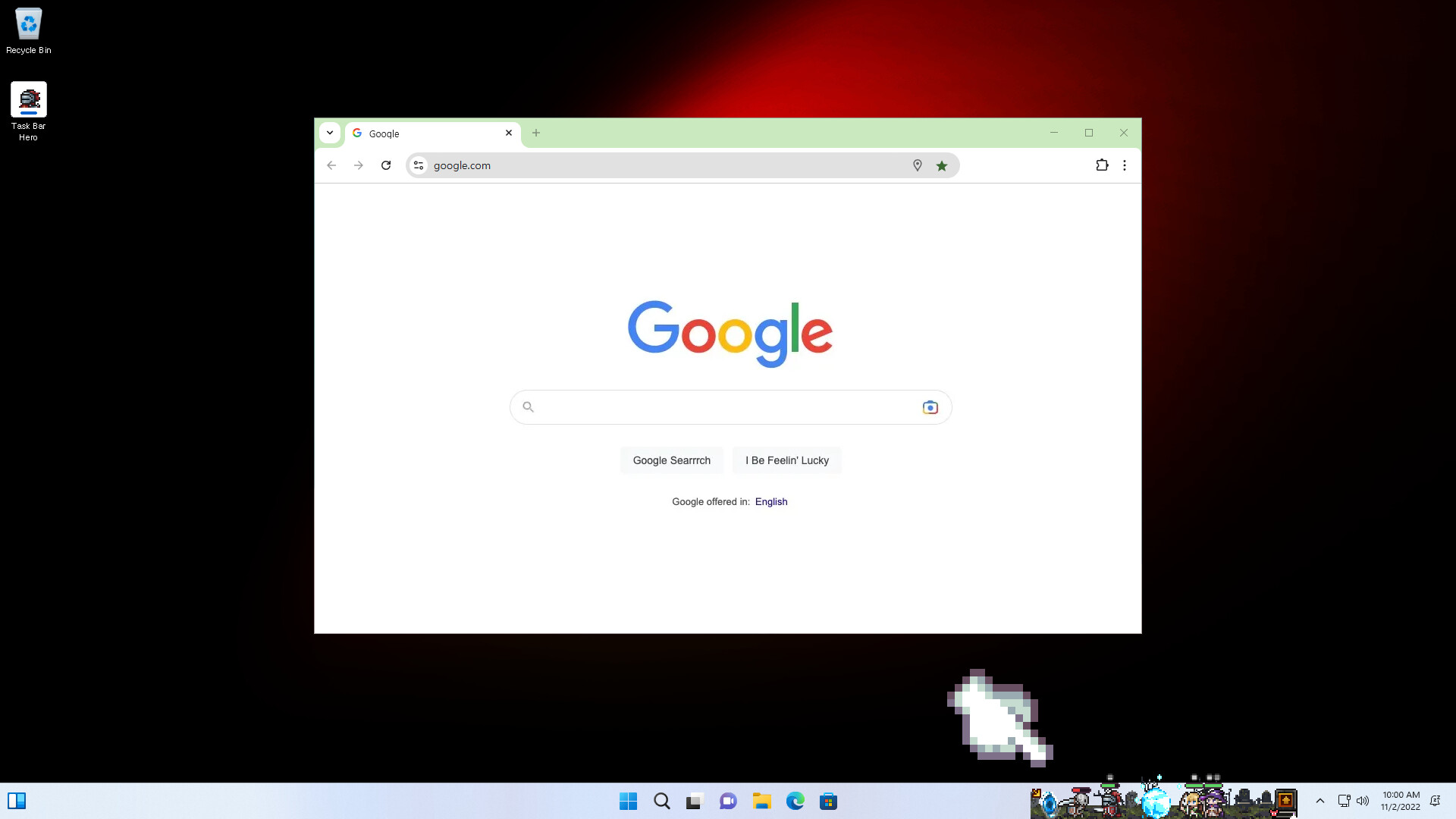 TBH: Task Bar Hero Screenshot 1