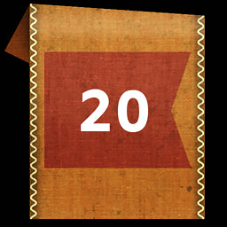 Level 20 icon