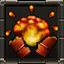Chain reaction icon