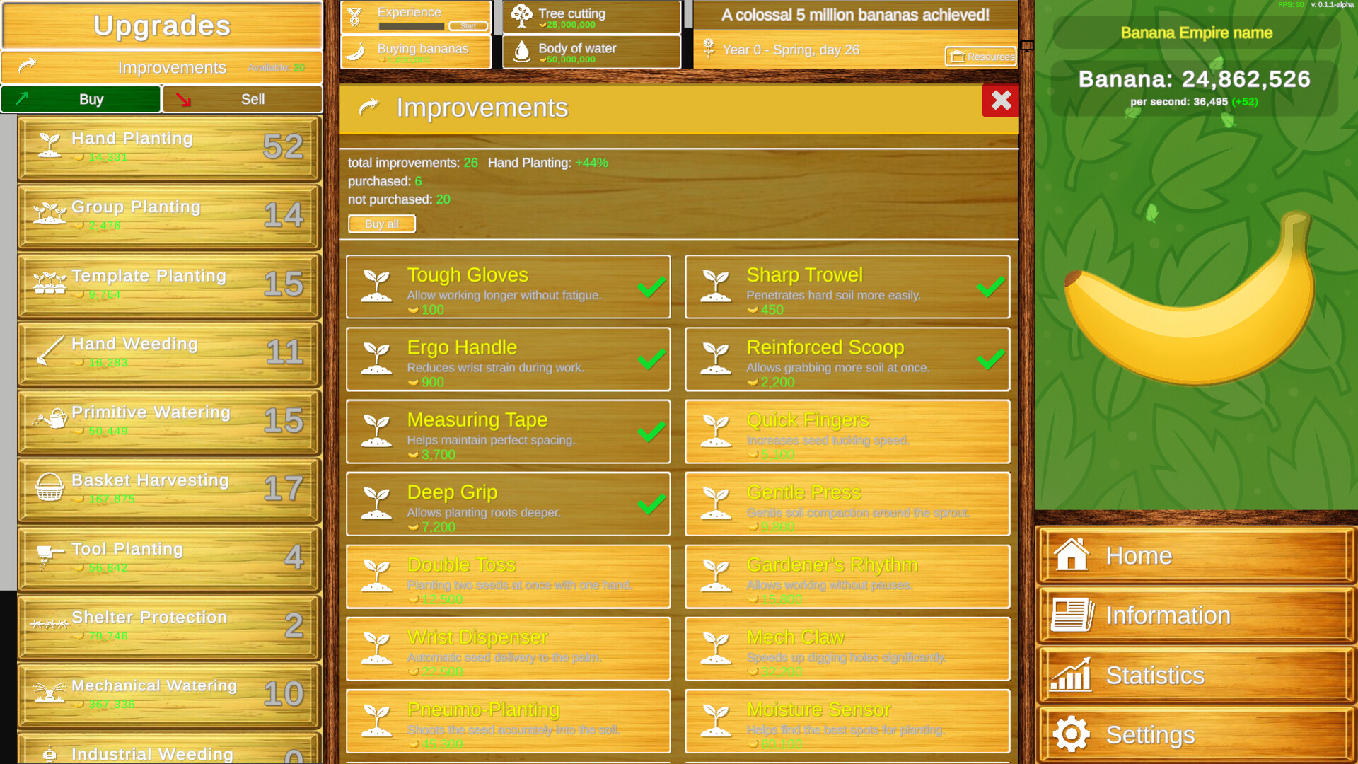 Banana Chaos Clicker Screenshot 0